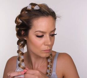 Get Stunning Robe Tie Curls Overnight | Upstyle