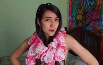How to Make a Funky DIY Ruffle Scarf in a Few Simple Steps