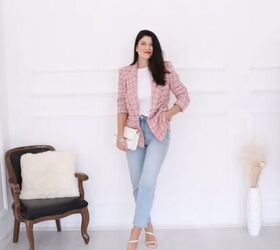 3 quick simple ways to elevate a basic jeans outfit, How to elevate a basic jeans outfit
