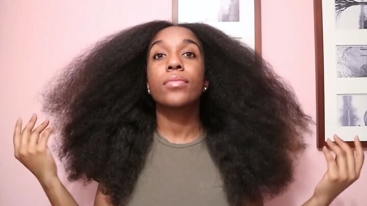 how to do a blowout on natural hair in 4 simple steps, Natural hair blowout