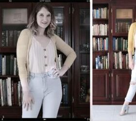 how to dress up dress down mom jeans glam vs casual, How to dress down mom jeans