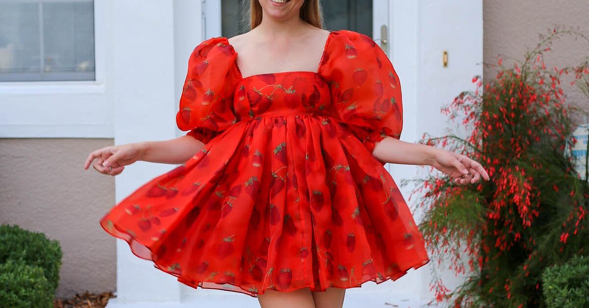 selkie strawberry princess dress Like Strawberries Cherub Dress, NWO tag, Size 5X,