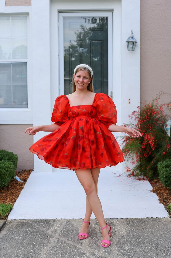 Strawberry Dress From Selkie | Upstyle Strawberry Dress From Selkie | Upstyle