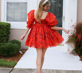 strawberry dress from selkie