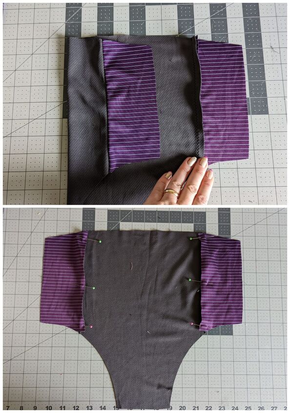 make a swimsuit from athletic shirts
