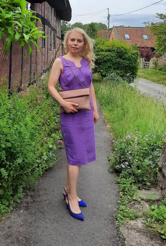 styling blues, Bold lilac and blue together