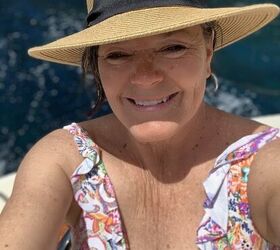 flattering swim suit for women over 50