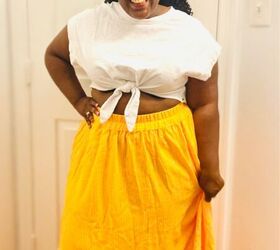 Matching top for yellow skirt deals