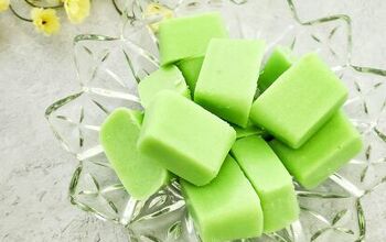 DIY Green Tea Body Scrub Cubes