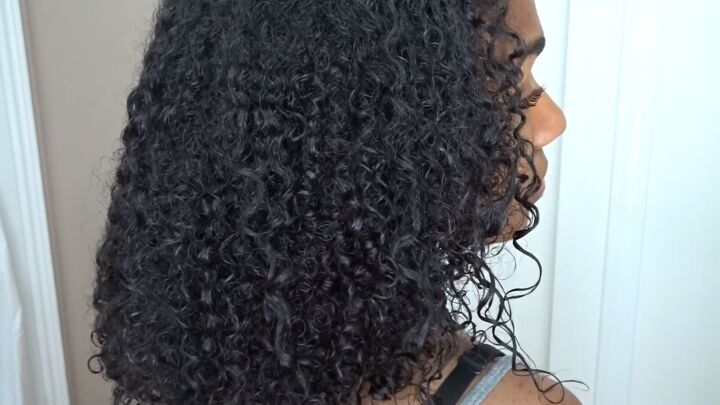 a simple 5 step wash go routine for frizz free natural hair, Wash and go results