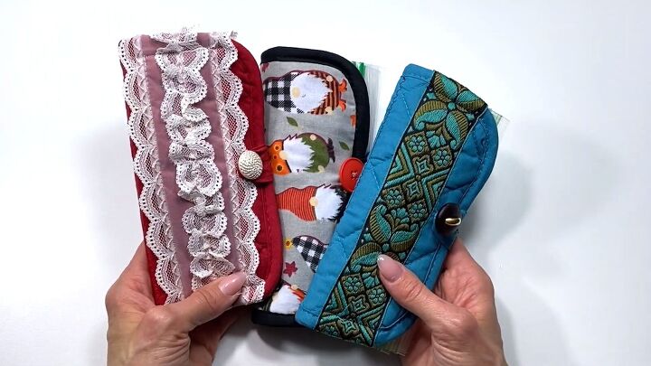 make your own toiletry bag out of a pot holder sandwich bags, Make your own toiletry bag