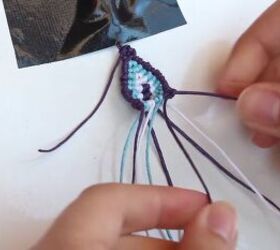 how to tie a evil eye bracelet