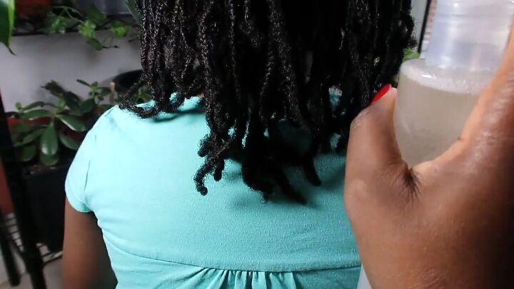 how to make spritz for hair to keep locs braids super hydrated, How to make spritz for hair