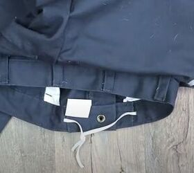 how to make an adjustable waistband 2 ways with or without elastic, Inserting the elastic