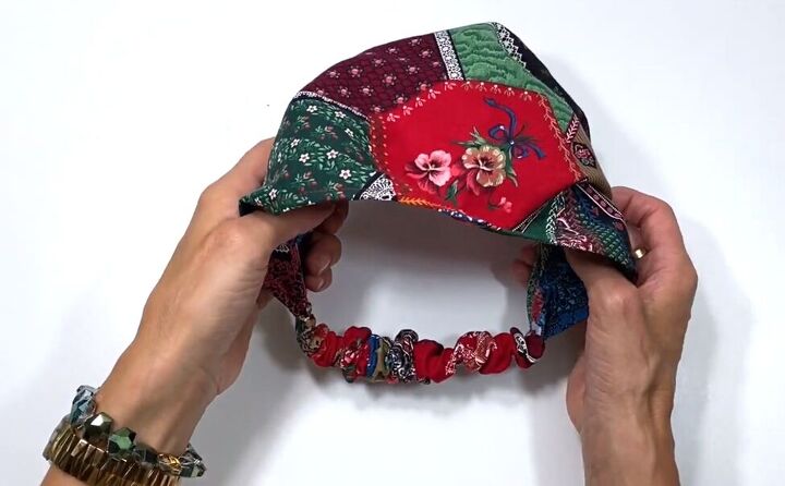 how to make an easy diy bandana headband you can wear 2 ways, DIY bandana headband