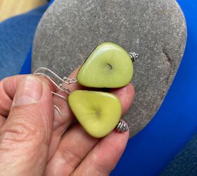 How to Make Colourful Eco  Tagua Nut Earrings
