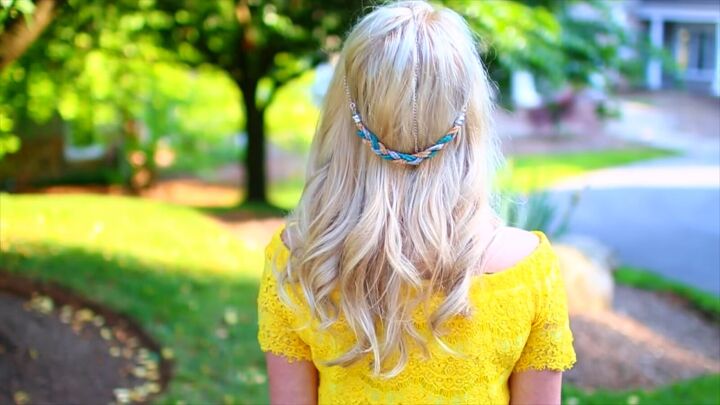 3 super easy diy accessories you can make for the summer, DIY chain headband