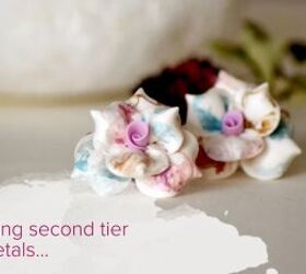 How to Make a Flower Out of Polymer Clay - Part 3: Three-Petal Flower