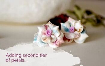 How to Make a Flower Out of Polymer Clay - Part 3: Three-Petal Flower