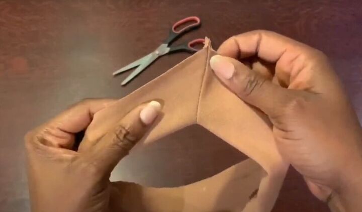 how to easily make a diy bodysuit in a few simple steps, Pressing the seam allowance