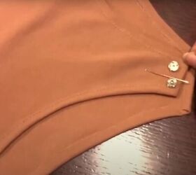 how to easily make a diy bodysuit in a few simple steps, Adding snap fastenings to the crotch