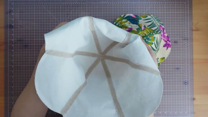 quick easy reversible tulip hat sewing pattern, How to make a reversible tulip hat