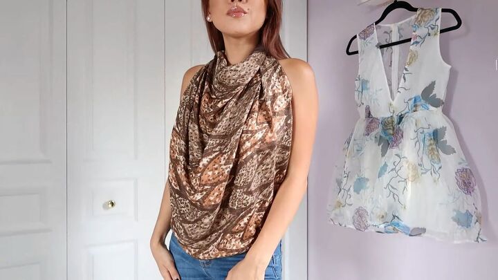 How to Tie a Silk Scarf as a Top: 9 Trendy Ways to Wear a Silk Scarf