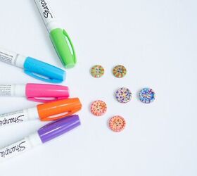 how to make your own hand painted buttons