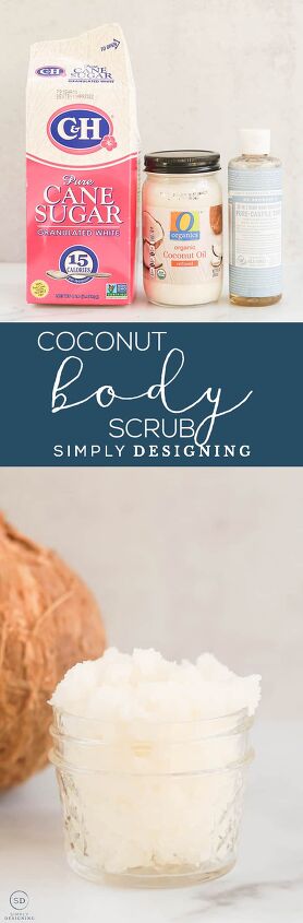 coconut body scrub