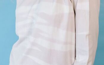 DIY Reverse Tie Dye Tiger Stripes Loungewear
