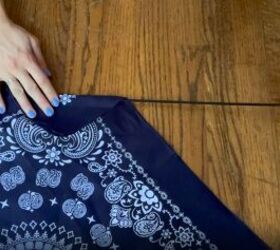 Add a string to a Walmart bandana for this super-cool style hack