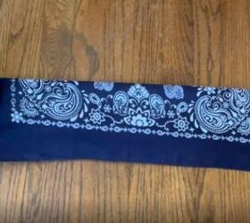 how to make a bandana top 2 different ways for only 97 cents, Bandana top DIY tutorial