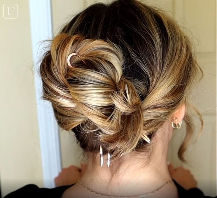 7 quick easy french pin hairstyles that look effortlessly chic, How to use French pins