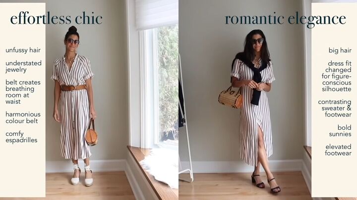 10 outfits to help you change your style without shopping, Simple styling for dresses