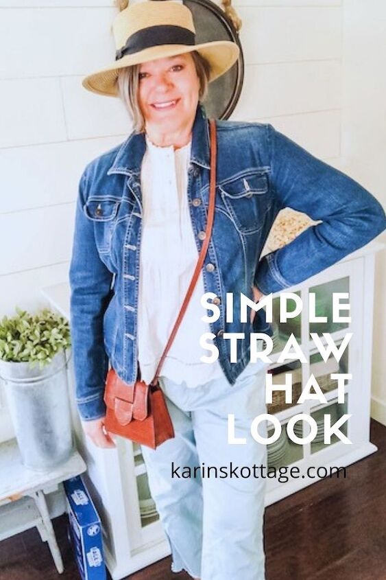 how to nail the effortlessly simple straw hat look