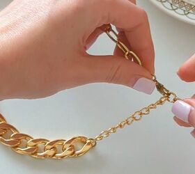 Connect 2 bracelets like this for a gorgeous new accessory