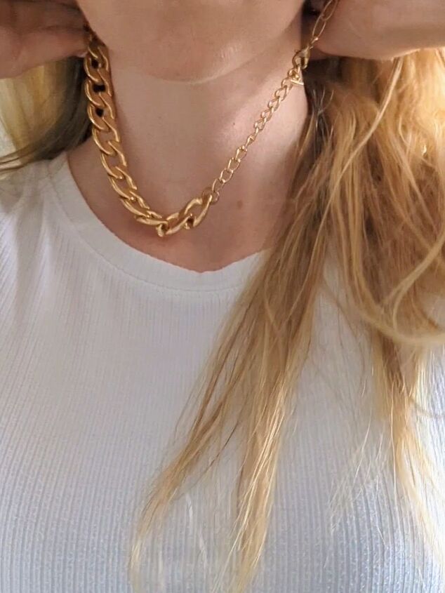 try this genius jewelry hack make a necklace out of bracelets