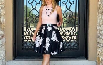 Styling a $6 Prom Skirt Into Office Wear