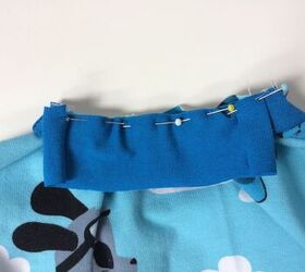 how to sew a neckline hem with both sides finished