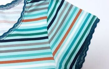 How to Sew a Neckline Hem With Both Sides Finished