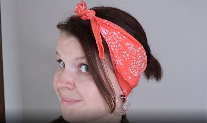 9 easy super cute bandana hairstyles to try out this summer, Bandana hairstyles tutorial