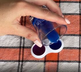 4 fun diy lipstick hacks using crayons kool aid sugar more, Pouring the mixture into contact lens cases