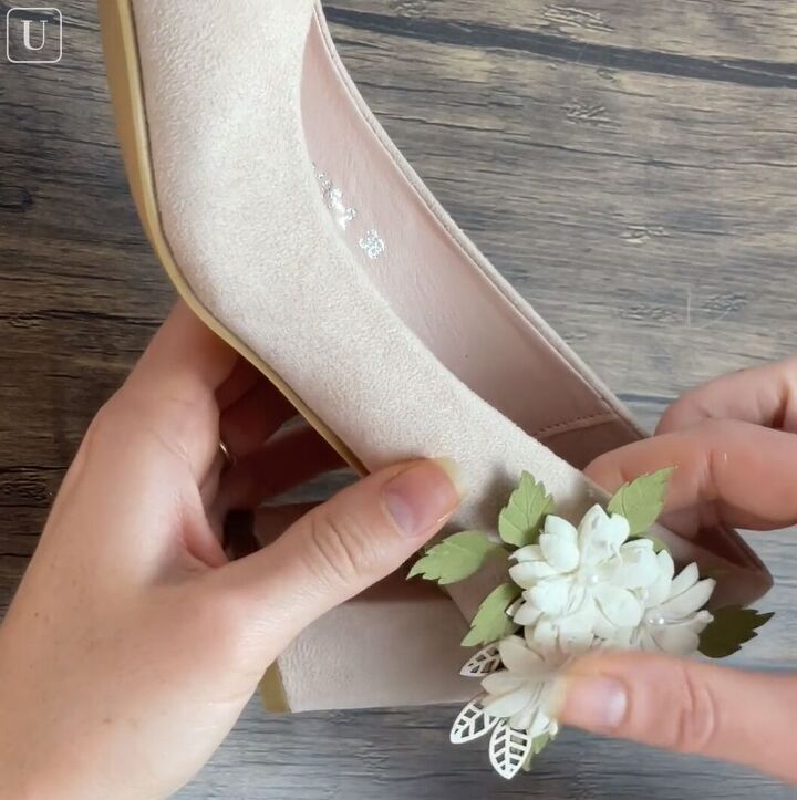 7 cute diy wedding accessories for the bride on a budget, DIY embellished shoes