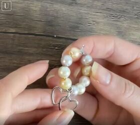 7 cute diy wedding accessories for the bride on a budget, How to make pearl hoop earrings