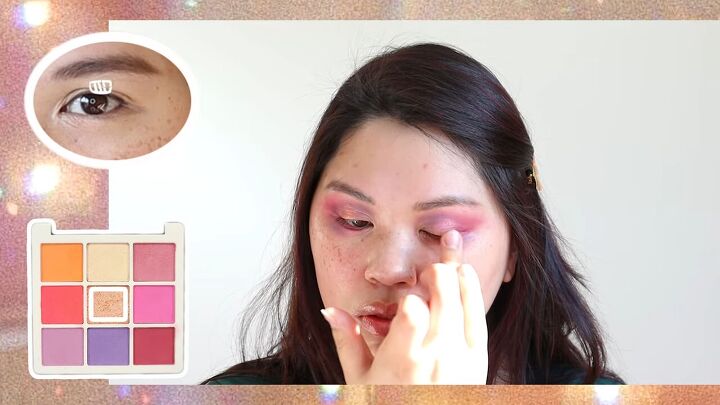 this cute pink purple smokey eye look is perfect for summer, How to do a colorful eye look for summer