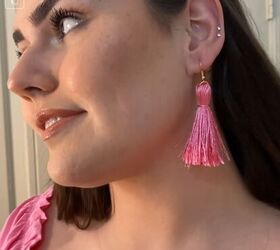 10 easy diy summer accessories fashion hacks for the season, DIY tassel earrings