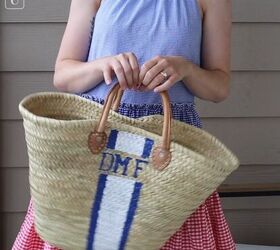 10 easy diy summer accessories fashion hacks for the season, DIY painted beach bag