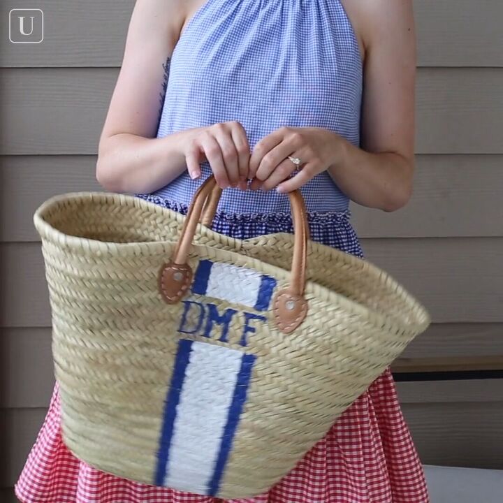 10 easy diy summer accessories fashion hacks for the season, DIY painted beach bag