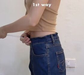 How to Tighten Pants Without Belt StepByStep  HappySeam