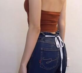 How to Make Jeans Tighter Without a Belt - DIY Shoelace Hack